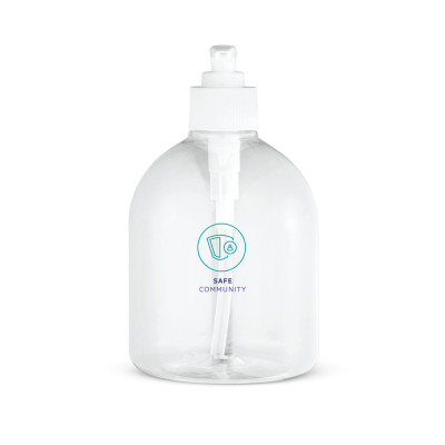 REFLASK 500. Frasco com doseador em PET e PP 500 mL